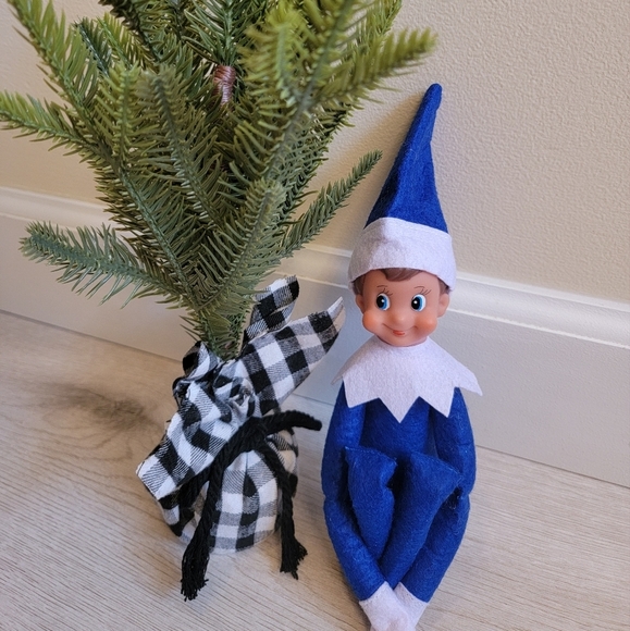 Minecraft Toys Navy Blue Elf On The Shelf Blue Elf Hanukkah Elf New